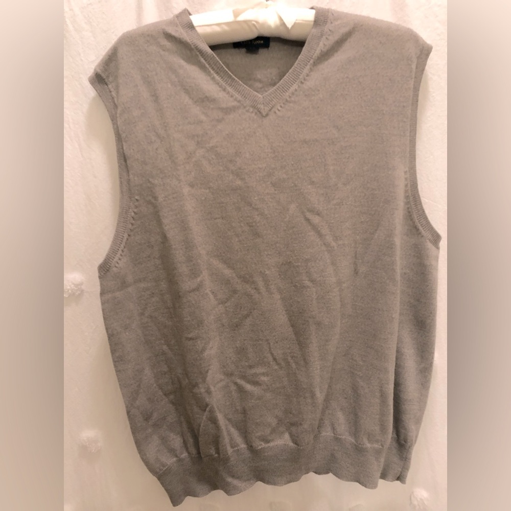 Club Room Tan Sweater Vest